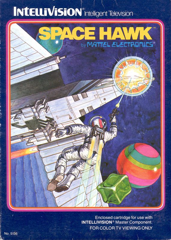 Space Hawk [Tele-Games] box art for Intellivision